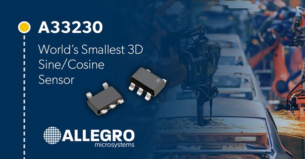 A33230 Sine/Cosine Sensor with Automobile Applications