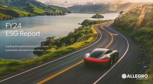 FY24 ESG Report Cover Image- with electric car