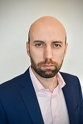 Highly Efficient Power Conversion in Clean Energy Applications On-demand webinar host emil pavlov headshot