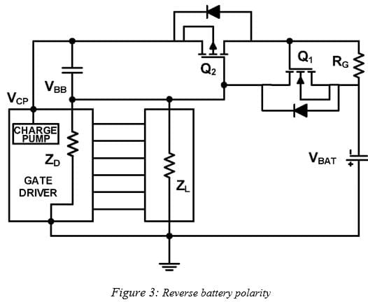 Reverse Battery Protection Scheme for Automotive Applications Figure 3