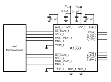 A1333 Typical Application