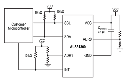 ALS31300 Typical Application