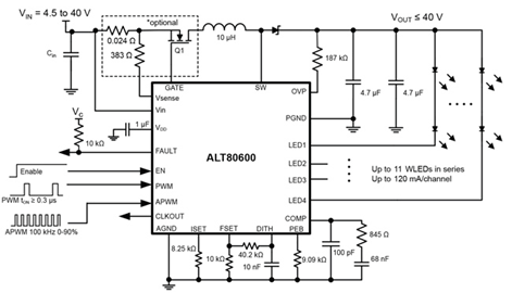 ALT80600 Typical Application