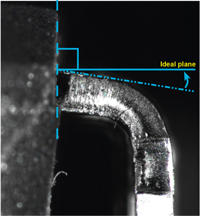 <div style='text-align: center;'> <figure> <img src='png/an296080-fig-27bb53.png' alt='Figure 27. SG package after final spreading of pins' style='width: 250px; height: 291px;' /> <figcaption><strong>Figure 27. SG package after final spreading of pins</strong></figcaption></figure></div>